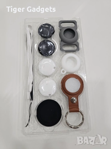 LOSHALL Smart Tags F03C – комплект 4 броя тракери за Apple Find My + аксесоари, снимка 6 - Аксесоари за Apple - 54490280