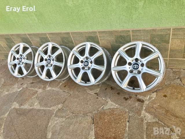 16 джанти 5x114.3 Toyota Verso Auris Corolla Avensis RAV4 5х114.3 Тойота Версо Корола Аурис, снимка 6 - Гуми и джанти - 54733428