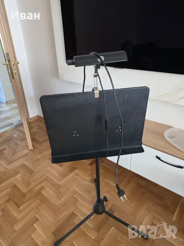 стойка за ноти с лампа, снимка 2 - Други - 55595511