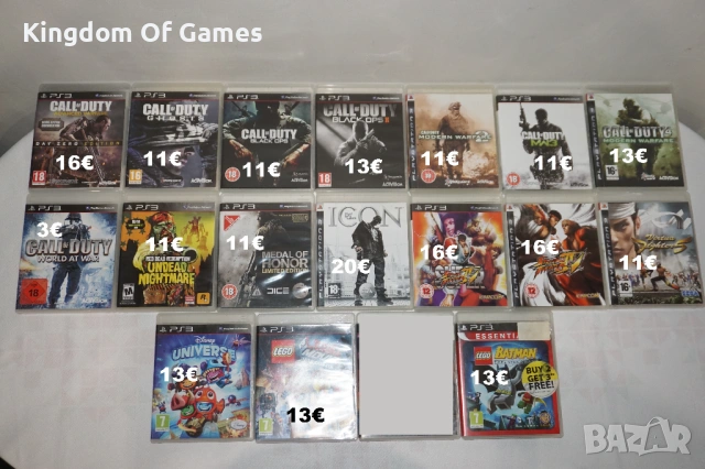 Игри за PS3 Call Of Duty Advanced Warfare/Def Jam Icon/Super Street Fighter 4/Lego Batman/