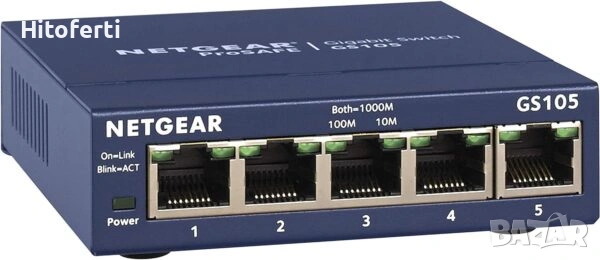 5-портов суич Netgear GS105NA ProSafe