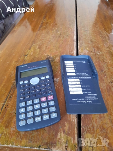 Стар калкулатор Casio FX-82MS, снимка 3 - Други ценни предмети - 54562826