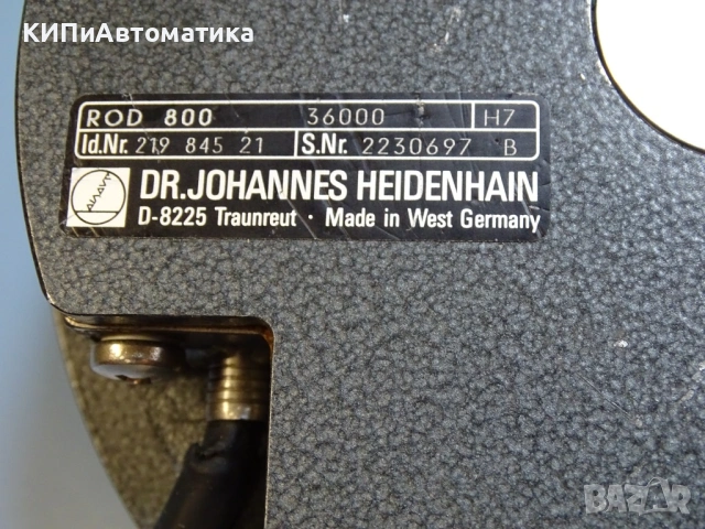 ротационен енкодер Dr. Johannes Heidenhain ROD 800 36000 rotary encoder, снимка 4 - Резервни части за машини - 54424982