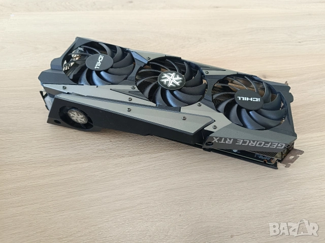 Видеокарта INNO3D GeForce RTX 3070 iCHILL X4 8GB, снимка 2 - Видеокарти - 54617874