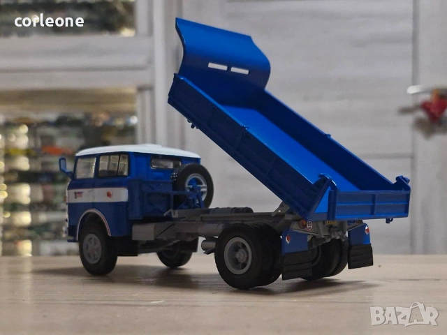 Skoda 706 RTS самосвал 1971 - мащаб 1:43 на DeAgostini моделът е нов в блистер, снимка 10 - Колекции - 55016587