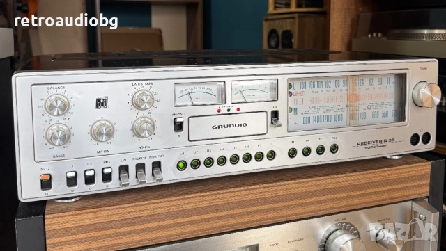 🔈Ретро стерео ресийвър GRUNDIG R 35 - 1977 г.🔈