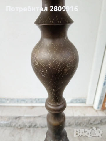 Стар лампион арт деко, снимка 3 - Антикварни и старинни предмети - 54036749