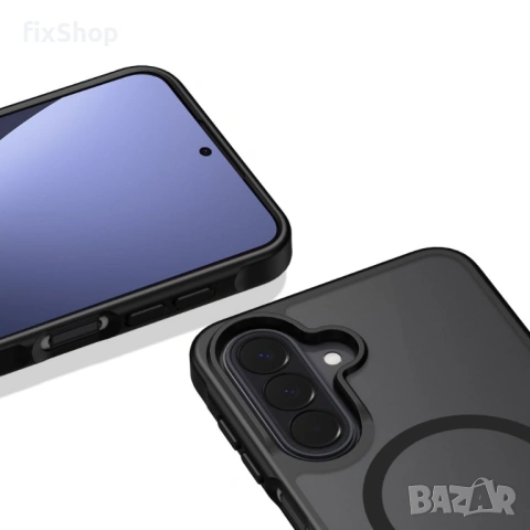 TECH-PROTECT MAGMAT MAGSAFE GALAXY A36 / A37 / A56 / A27 5G MATTE BLACK, снимка 8 - Калъфи, кейсове - 54887428
