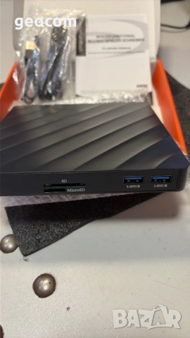 Blu-Ray/DVD CB31005 външна записвачка + USB Hub (Нова), снимка 3 - Други - 54829098