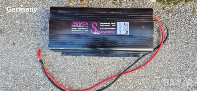 инвертор за ток FRARON 24v 220v каравана кемпер, снимка 8 - Друга електроника - 54154362