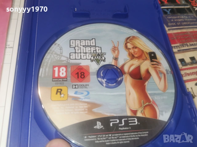 SONY PS3 GAME GTA FIVE 1606261240H1E3R, снимка 3 - Игри за PlayStation - 54924865