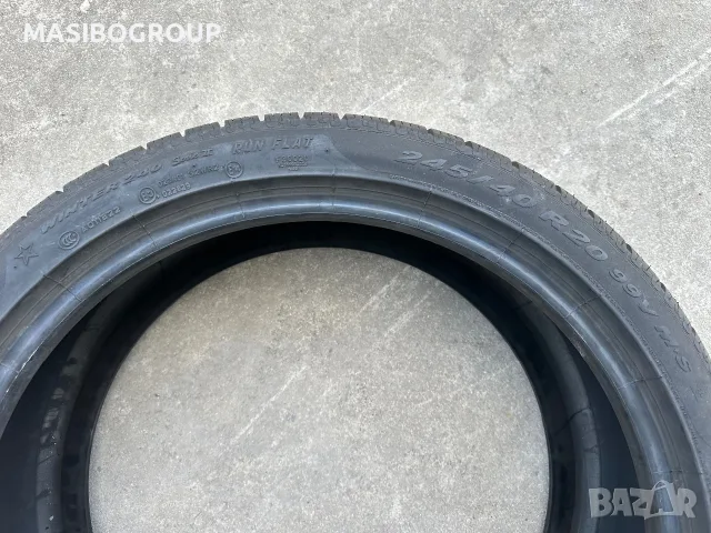 Гума зимна гуми 245/40/20” PIRELLI SOTTOZERO,RFT,нова, снимка 5 - Гуми и джанти - 49863983