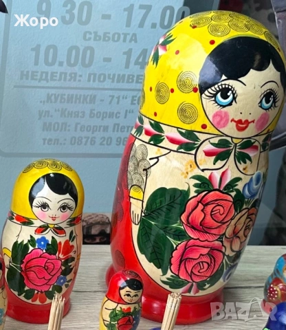 МАТРЬОШКИ “Семьоновки”на ЕДРО и на Дребно