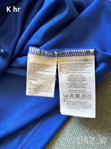 Адидас - мъжка блуза Л, снимка 3 - Спортни дрехи, екипи - 54311869