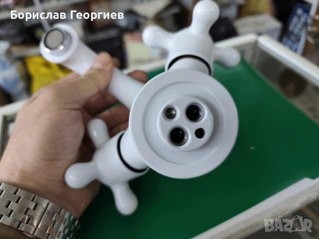 Нов бял смесител за мивка, снимка 6 - Други - 54328388