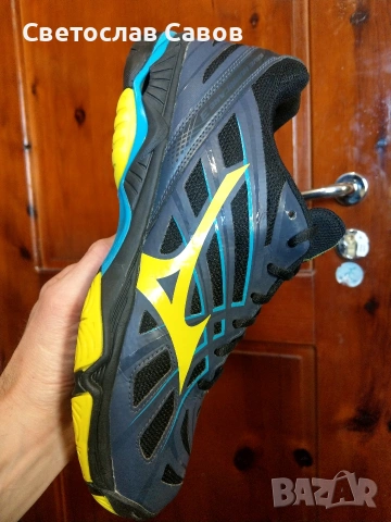 Mizuno Wave Hurricane 3. 43нм. 27,6см., снимка 9 - Маратонки - 54322368