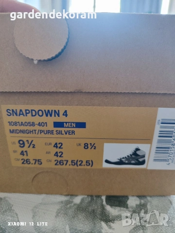Продавам Борцовки Asics 42н, снимка 3 - Бокс - 55267062