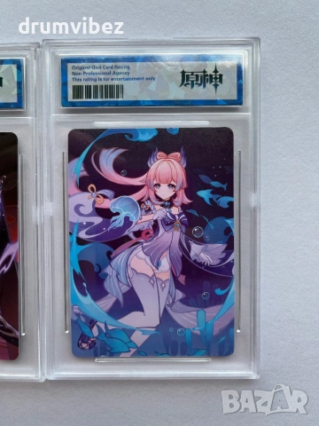 3 Genshin Impact Cards, снимка 12 - Колекции - 54809171