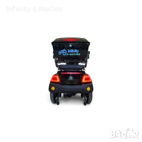 Електрическа триколка скутер Е-Motion LUXURY 1800W 60в 28Аh батерия !!!, снимка 3 - Мотоциклети и мототехника - 48839387