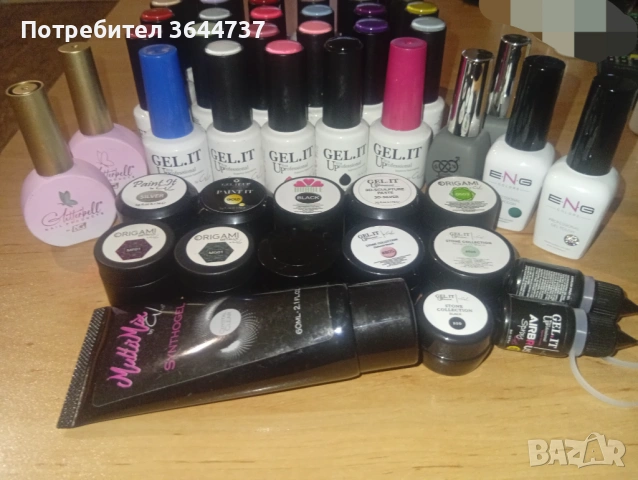 Лот от гел лак на марката Gel.it нови., снимка 4 - Комплекти и лотове - 54661997