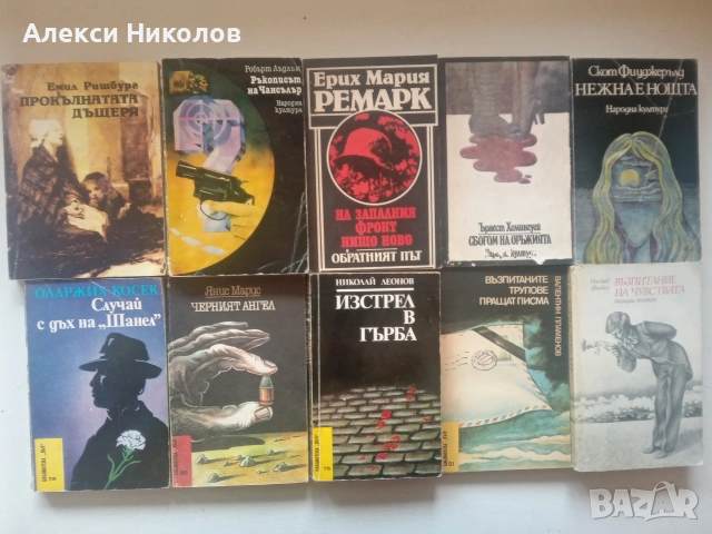 Голяма колекция от книги – Разнообразни жанрове (Класика, Трилъри, Криминални, Исторически), снимка 6 - Художествена литература - 55168066