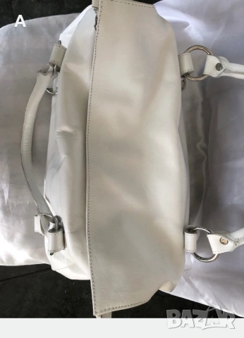Дамска чанта естествена кожа Massimo Dutti, снимка 9 - Чанти - 30371107