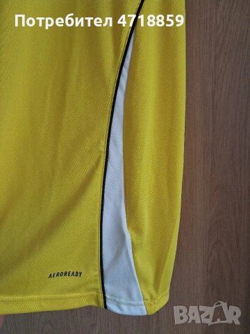 Жълтата фланелка ADIDAS на ПФК "Левски" 1914, снимка 9 - Футбол - 54488268