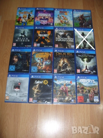 Игри за PlayStation 4, PS4 Част 5 - 17.89 € / 34.99лв за брой