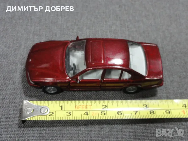 СТАРА РЕТРО МЕТАЛНА КОЛИЧКА SIKU 1052 BMW 730I E38, снимка 7 - Колекции - 55428249