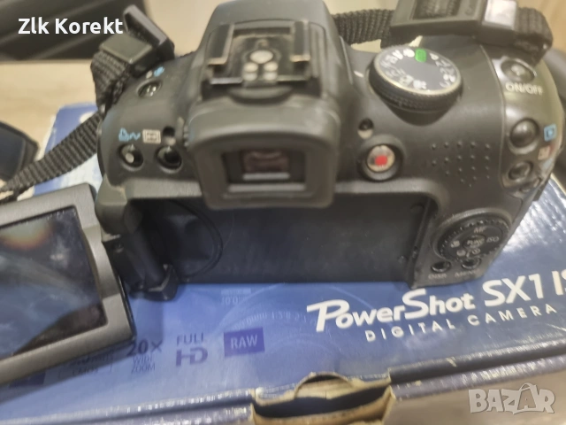 Фотоапарат Canon PowerShot SX1 IS, снимка 8 - Фотоапарати - 55051298