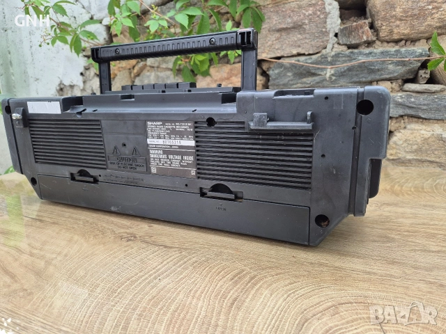 Радиокасетофон Sharp WQ-T221Z(BK), снимка 7 - Радиокасетофони, транзистори - 55191011