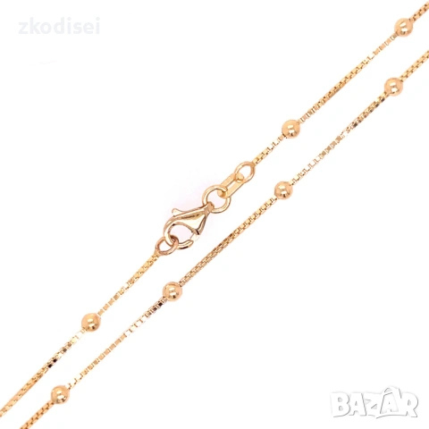 Златен синджир 3,24гр. 38,0см. 14кр. проба:585 модел:37766-1