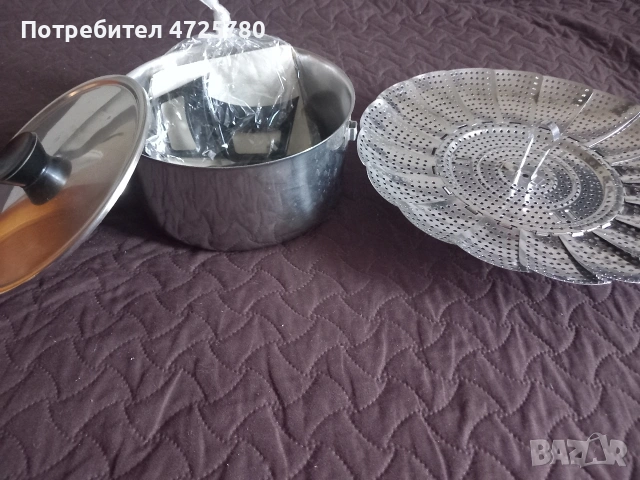 тенджера алпака хром Силистра , снимка 2 - Съдове за готвене - 54620138