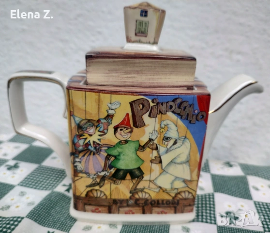 Sadler чайник Пинокио от серията Classic Stories, снимка 4 - Декорация за дома - 55074891