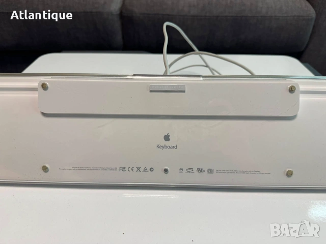 Клавиатура и мишка Apple USB , снимка 2 - Клавиатури и мишки - 55077443