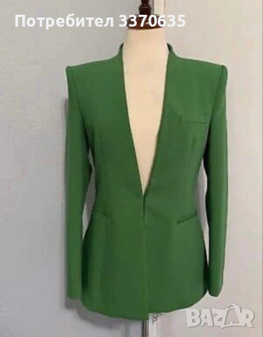 Зелено дамско сако, ZARA