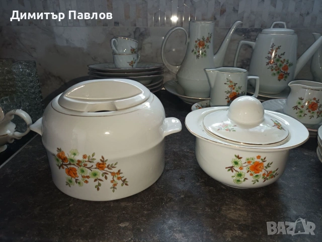 Стар български порцелан за допълване, снимка 3 - Сервизи - 55154239