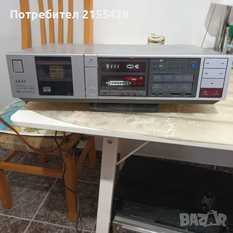 Реверсивен двуглав касетъчен дек Akai GX 66, снимка 3 - Декове - 55682029