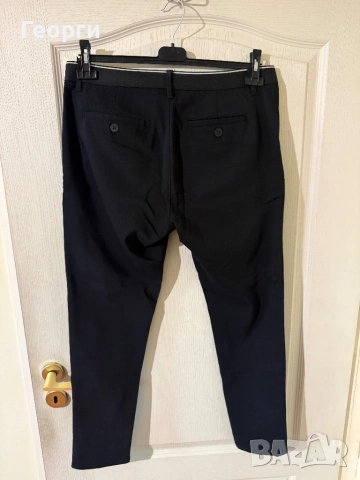 Черен панталон, размер 30/31, снимка 2 - Костюми - 54246575