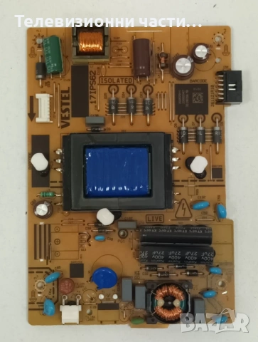 Finlux 43-FFA-6230F със счупен екран VES430UNFH-L3-Z01/17MB186 080323R2A/17IPS62 261121R10/PT430CT03, снимка 6 - Части и Платки - 54204419