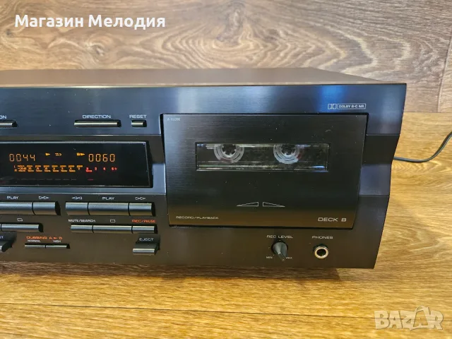 Касетен дек Yamaha KX-W321 Natural Sound – Прецизно аудиофилско възпроизвеждане на Вашите касети, снимка 8 - Декове - 55300642