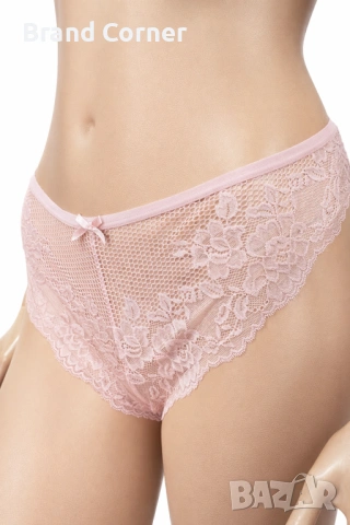 Дамско дантелено долнище Hunkemöller – размер XL, нежно розово, снимка 2 - Бельо - 54540141