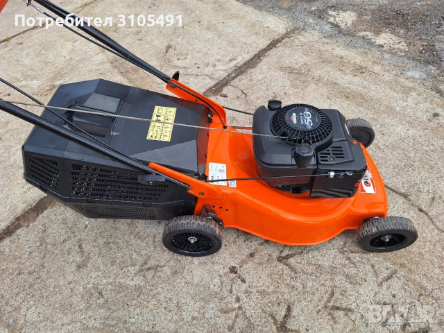 Косачка Briggs Oleo-mac 5к.с.самоходна с кош мулчираща, снимка 13 - Градинска техника - 54009741