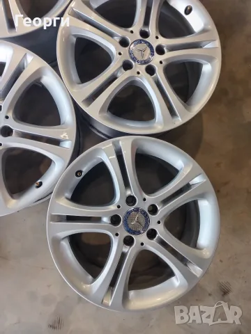 4бр.алуминиева джанта 17цола за Mercedes 5x112, снимка 2 - Гуми и джанти - 55347832