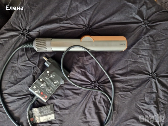 Преса за коса Dyson - HT01 Airstrait, 140°C, Nickel/Cooper