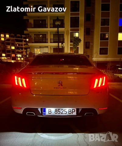 Peugeot 508 2.2 HDI GT, KEYLESS GO, HEAD UP, 204 к.с, снимка 6 - Автомобили и джипове - 54780388
