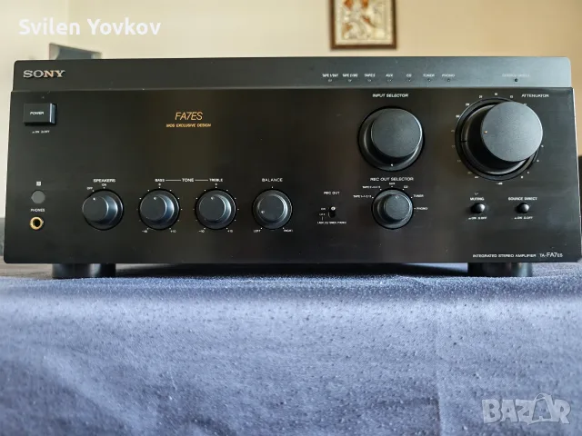 Продавам висок клас усилвател sony ta fa-7es