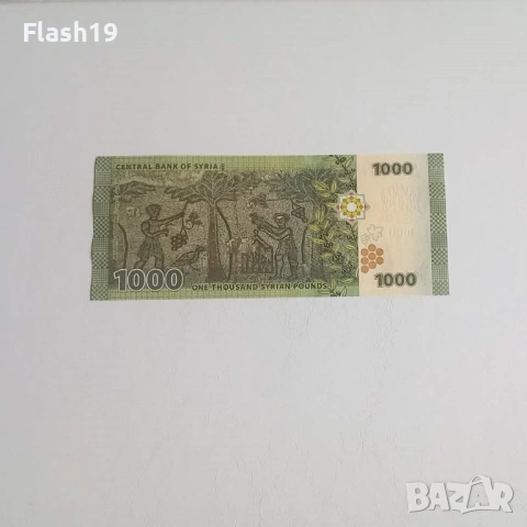 ⭐ Сирия 1000 паунда 2013 (виж описанието), снимка 2 - Нумизматика и бонистика - 54496378