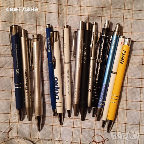 Метални рекламни химикали различни за колекция и др, снимка 7 - Други - 39152498