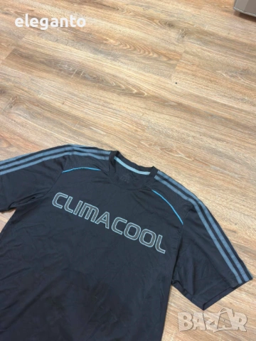 Мъжка Vintage тениска Adidas Climacool performance Т-shirt , L размер, снимка 4 - Тениски - 54468100